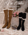 【PRE ORDER】Monet Lace Boots - MAISON MARBLE