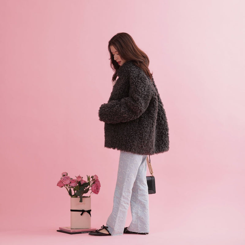 再販】Poodle Fur Coat – MAISON MARBLE