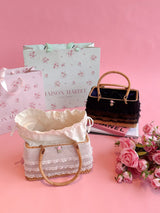 【PRE ORDER】Rattan Bag "Charlotte" - MAISON MARBLE