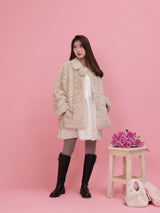 【PRE ORDER】Rose Point Fur Coat - MAISON MARBLE