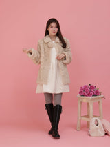 【PRE ORDER】Rose Point Fur Coat - MAISON MARBLE