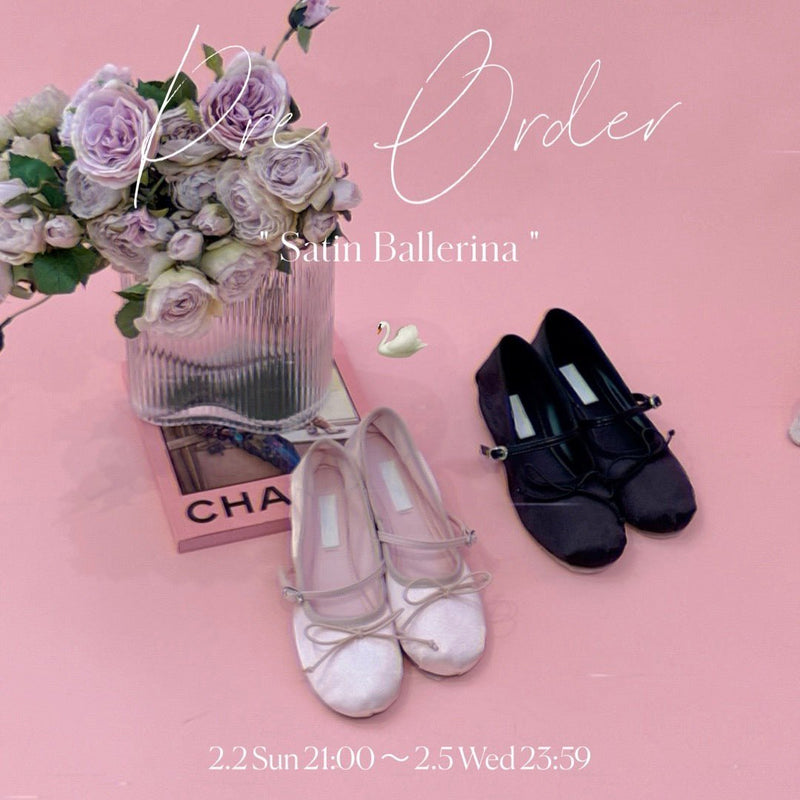 【PRE ORDER】Satin Ballerina - MAISON MARBLE