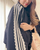 【PRE ORDER】Side Lace Frill Jumper - MAISON MARBLE