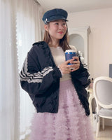 【PRE ORDER】Side Lace Frill Jumper - MAISON MARBLE