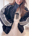 【PRE ORDER】Side Lace Frill Jumper - MAISON MARBLE