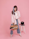 【PRE ORDER】Tina Pink Tweed Jacket - MAISON MARBLE
