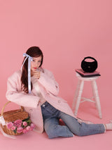 【PRE ORDER】Tina Pink Tweed Jacket - MAISON MARBLE