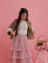 【PRE ORDER】Tulle Trench Jk - MAISON MARBLE