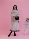 【PRE ORDER】Wool 100％ Anna Cape Coat - MAISON MARBLE