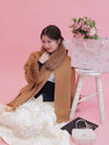 【PRE ORDER】Wool 100％ Anna Cape Coat - MAISON MARBLE