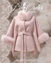 【PRE ORDER】Wool 100％ Anna Cape Coat - MAISON MARBLE