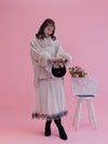 【PRE ORDER】Wool 100％ Anna Cape Coat - MAISON MARBLE