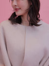 【PRE ORDER】Wool 100％ Anna Cape Coat - MAISON MARBLE