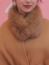 【PRE ORDER】Wool 100％ Anna Cape Coat - MAISON MARBLE