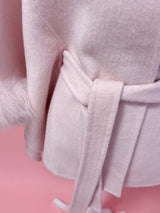 【PRE ORDER】Wool 100％ Anna Cape Coat - MAISON MARBLE