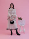 【PRE ORDER】Wool 100％ Anna Cape Coat - MAISON MARBLE