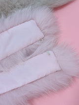 【PRE ORDER】Wool 100％ Anna Cape Coat - MAISON MARBLE