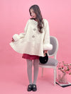 【PRE ORDER】Wool 100％ Bijou Flair Coat - MAISON MARBLE