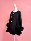 【PRE ORDER】Wool 100％ Bijou Flair Coat - MAISON MARBLE