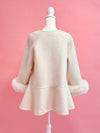 【PRE ORDER】Wool 100％ Bijou Flair Coat - MAISON MARBLE
