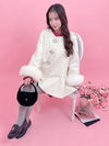 【PRE ORDER】Wool 100％ Bijou Flair Coat - MAISON MARBLE