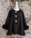 【PRE ORDER】Wool 100％ Bijou Flair Coat - MAISON MARBLE