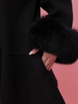 【PRE ORDER】Wool 100％ Bijou Flair Coat - MAISON MARBLE