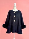 【PRE ORDER】Wool 100％ Bijou Flair Coat - MAISON MARBLE