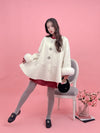 【PRE ORDER】Wool 100％ Bijou Flair Coat - MAISON MARBLE