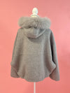 【PRE ORDER】Wool 100％ Fur Short Jumper - MAISON MARBLE