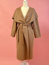 【PRE ORDER】Wool 100％ Lacy Long Coat - MAISON MARBLE