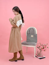 【PRE ORDER】Wool 100％ Lacy Long Coat - MAISON MARBLE