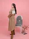 【PRE ORDER】Wool 100％ Lacy Long Coat - MAISON MARBLE
