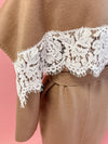 【PRE ORDER】Wool 100％ Lacy Long Coat - MAISON MARBLE