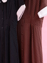 Retro Dot Dress - MAISON MARBLE