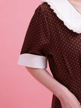 Retro Dot Dress - MAISON MARBLE