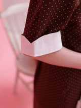 Retro Dot Dress - MAISON MARBLE