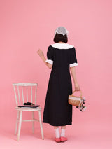 Retro Dot Dress - MAISON MARBLE