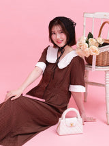 Retro Dot Dress - MAISON MARBLE