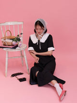 Retro Dot Dress - MAISON MARBLE