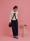 Ribbon Flair Knit - MAISON MARBLE