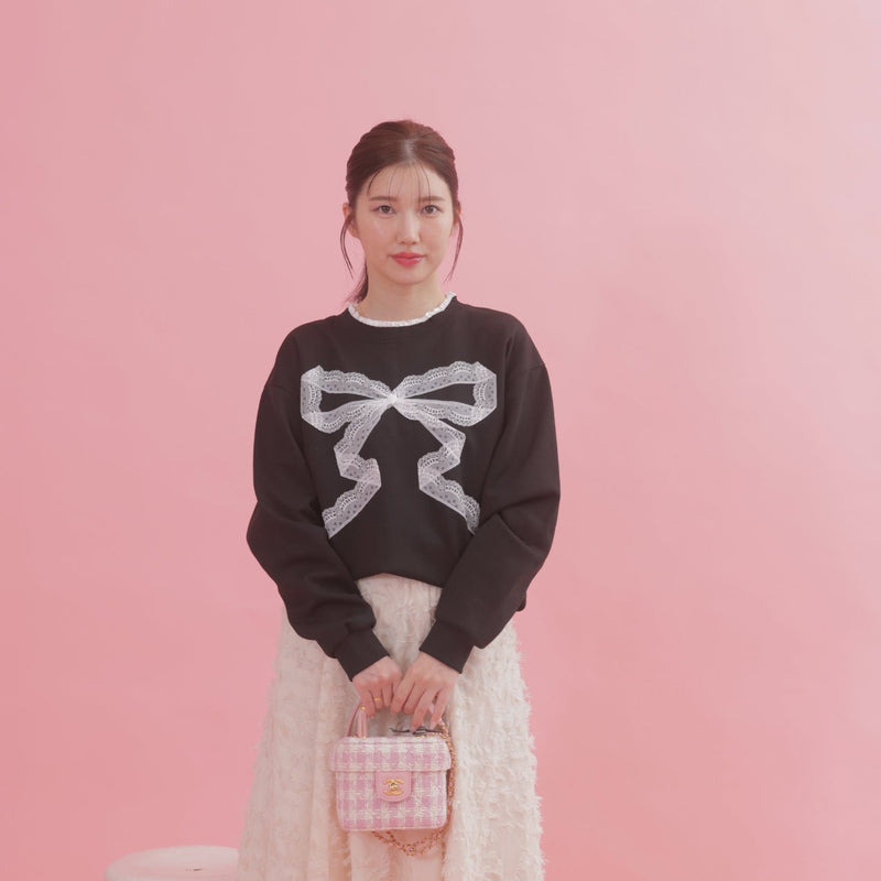 Ribbon Sweater - MAISON MARBLE