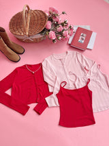 Rose Cherry Knit Set - MAISON MARBLE