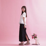 Rose Lace Tee - MAISON MARBLE