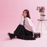 Rose Noir Skirt - MAISON MARBLE