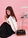 Rose Print Cardigan - MAISON MARBLE