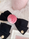 Rose Ribbon Barette - MAISON MARBLE