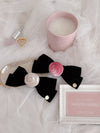 Rose Ribbon Barette - MAISON MARBLE