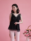 Rose Satin Blouse - MAISON MARBLE