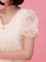 Rose Tulle Tops - MAISON MARBLE